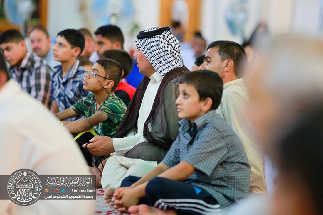 تقرير مصور : المحاضرة الدينية للسيد رشيد الحسيني في العتبة العلوية المقدسة  | 