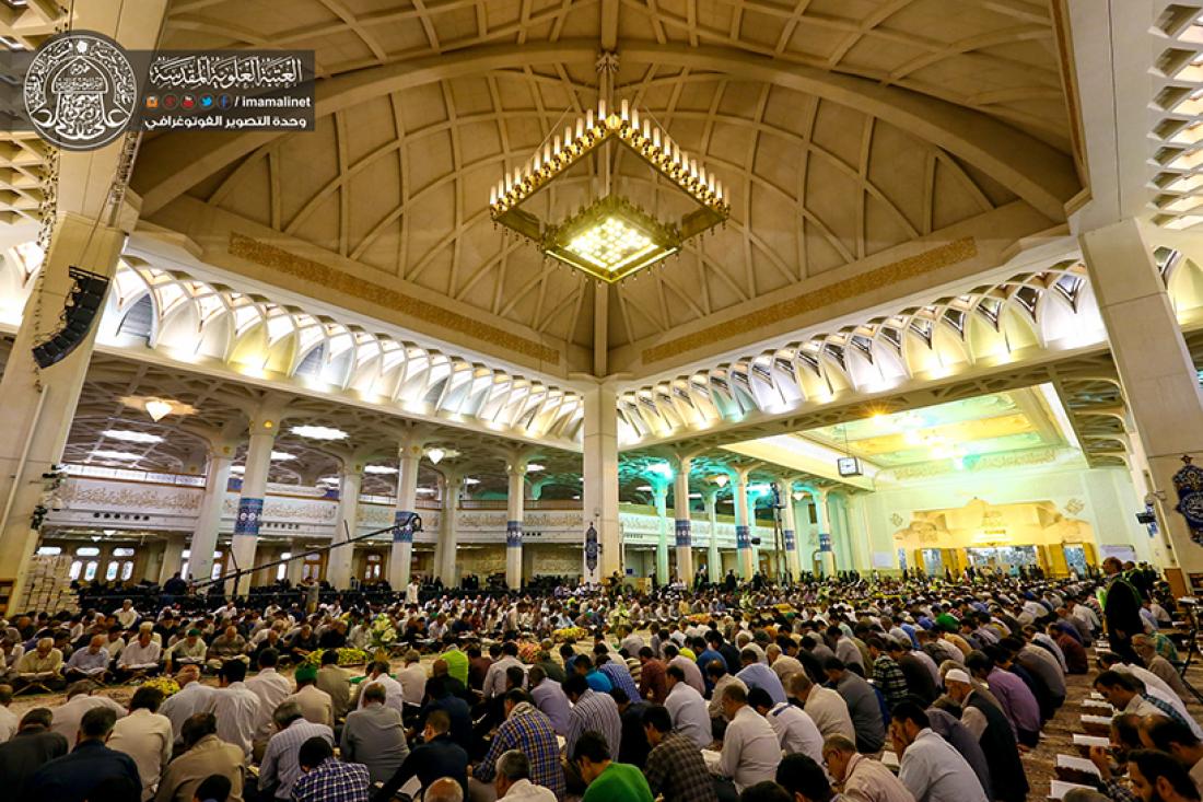 تقرير مصور : الجلسة القرانية الرمضانية السنوية في مرقد السيده معصومة في قم المقدسة ايران  | 