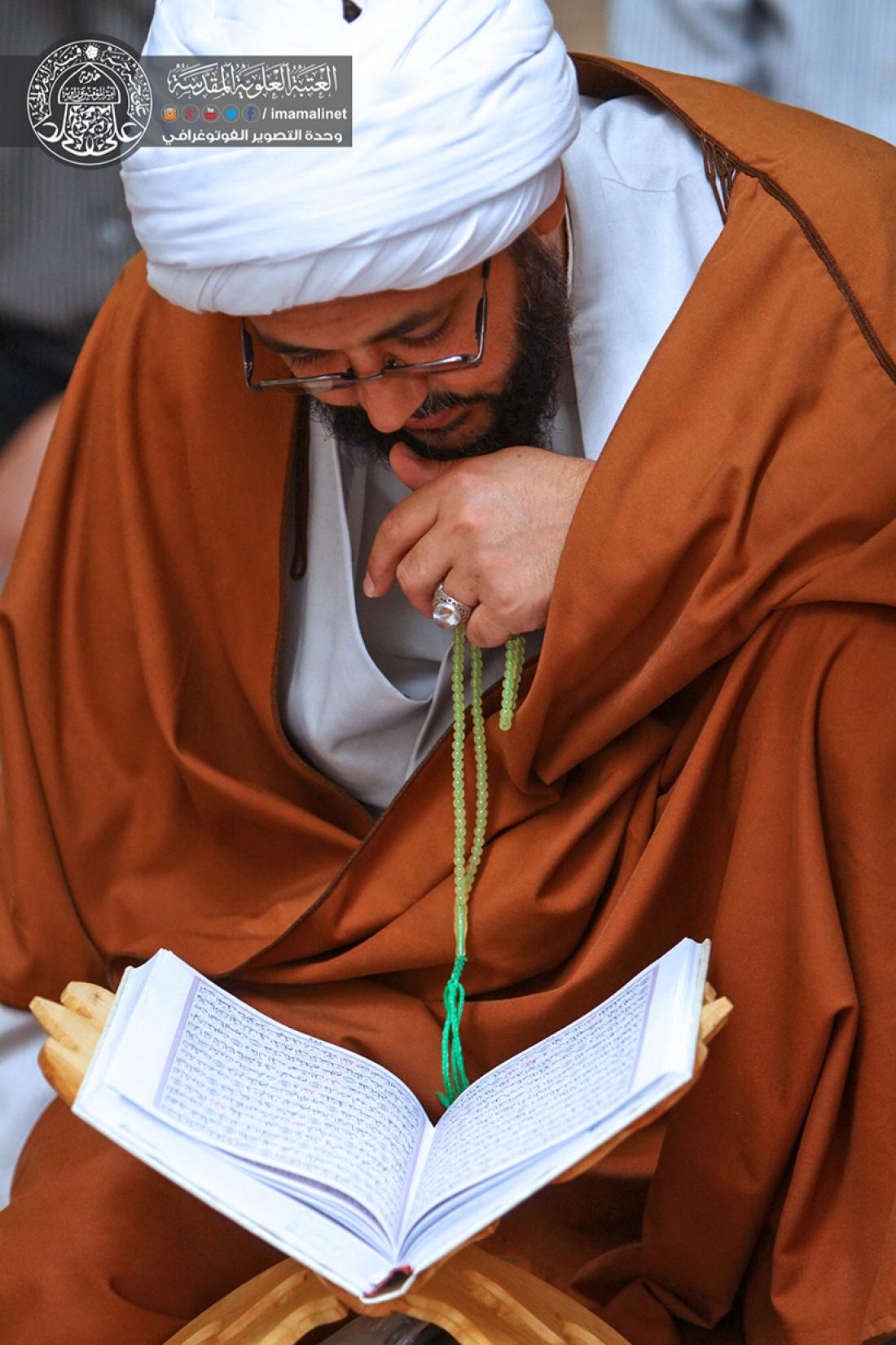 تقرير مصور : الجلسة القرانية الرمضانية السنوية في مرقد السيده معصومة في قم المقدسة ايران  | 