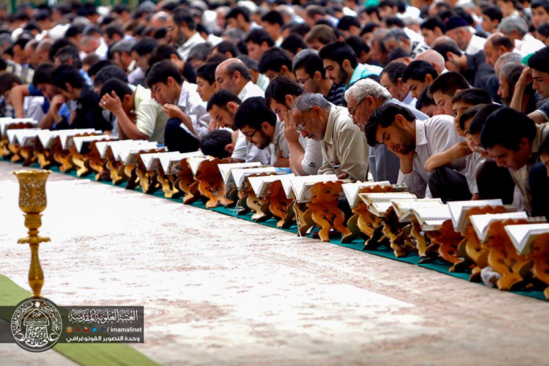 تقرير مصور : الجلسة القرانية الرمضانية السنوية في مرقد السيده معصومة في قم المقدسة ايران  | 