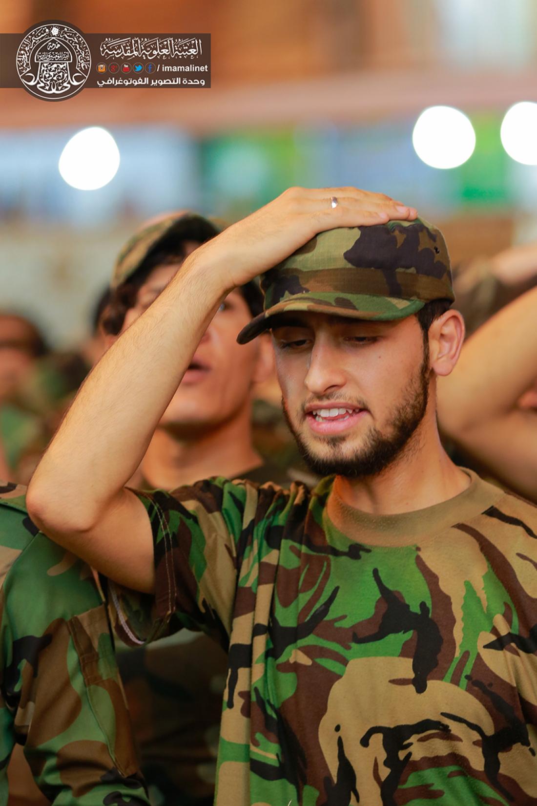 تقرير مصور : تخرج الدوره الثالثة من فوج الكرار التابع الى فرقة الامام علي {ع}  القتالية  | 