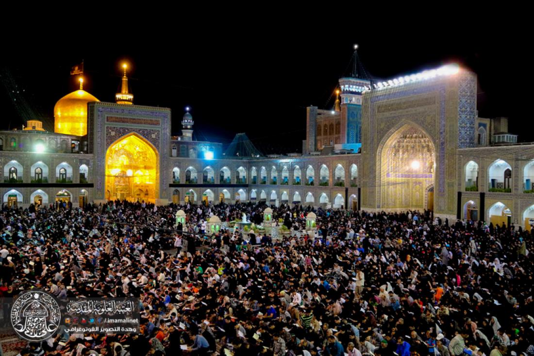 تقرير مصور : اجواء ليالي القدر المباركه في مرقد الامام الرضا سلام الله عليه في ايران  | 
