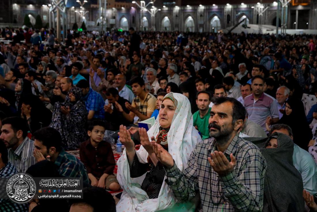 تقرير مصور : اجواء ليالي القدر المباركه في مرقد الامام الرضا سلام الله عليه في ايران  | 
