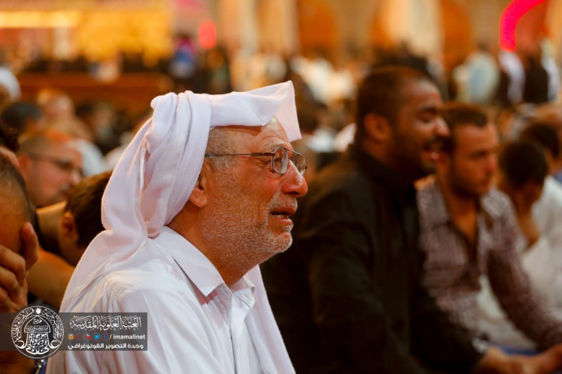 تقرير مصور : ويستمر العزاء في المرقد المقدس الشريف بذكرى شهادة المولى امير المؤمنين سلام الله عليه  | 