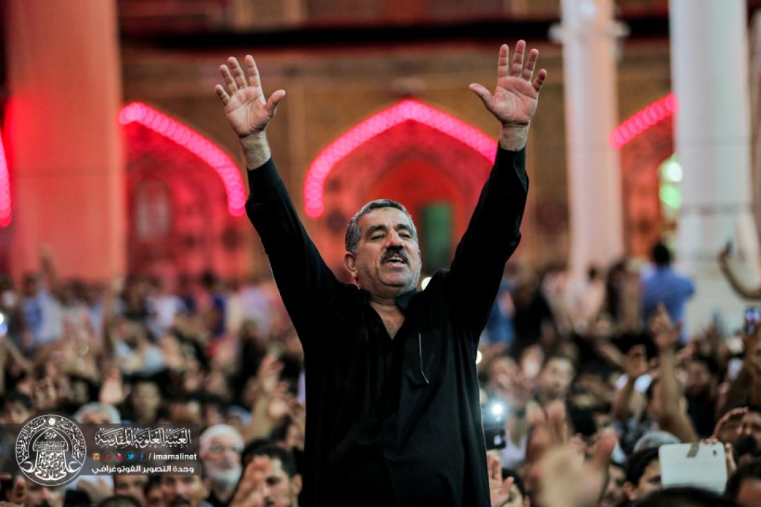 تقرير مصور : موكب اهالي كربلاء المقدسة يقيمون العزاء بذكرى شهادة الامام امير المؤمنين سلام الله عليه في العتبة العلوية المطهرة  | 