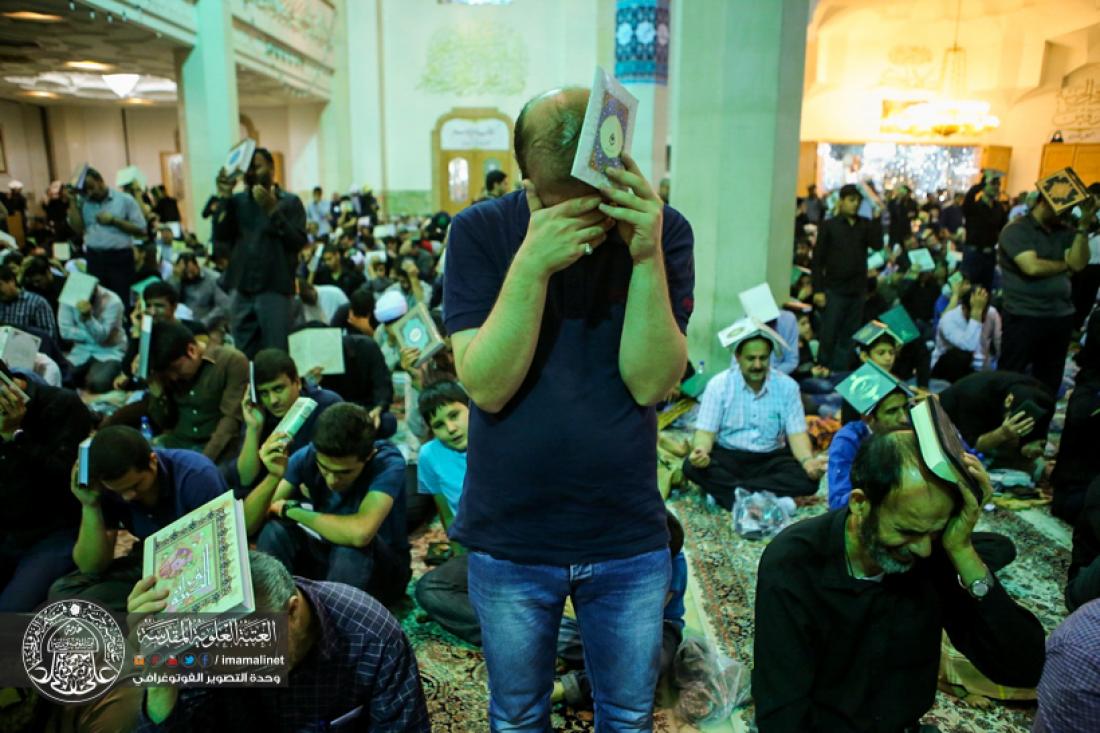 تقرير مصور : اعمال ليلة القدر في مرقد السيدة معصومة سلام الله عليها في قم المقدسة  | 