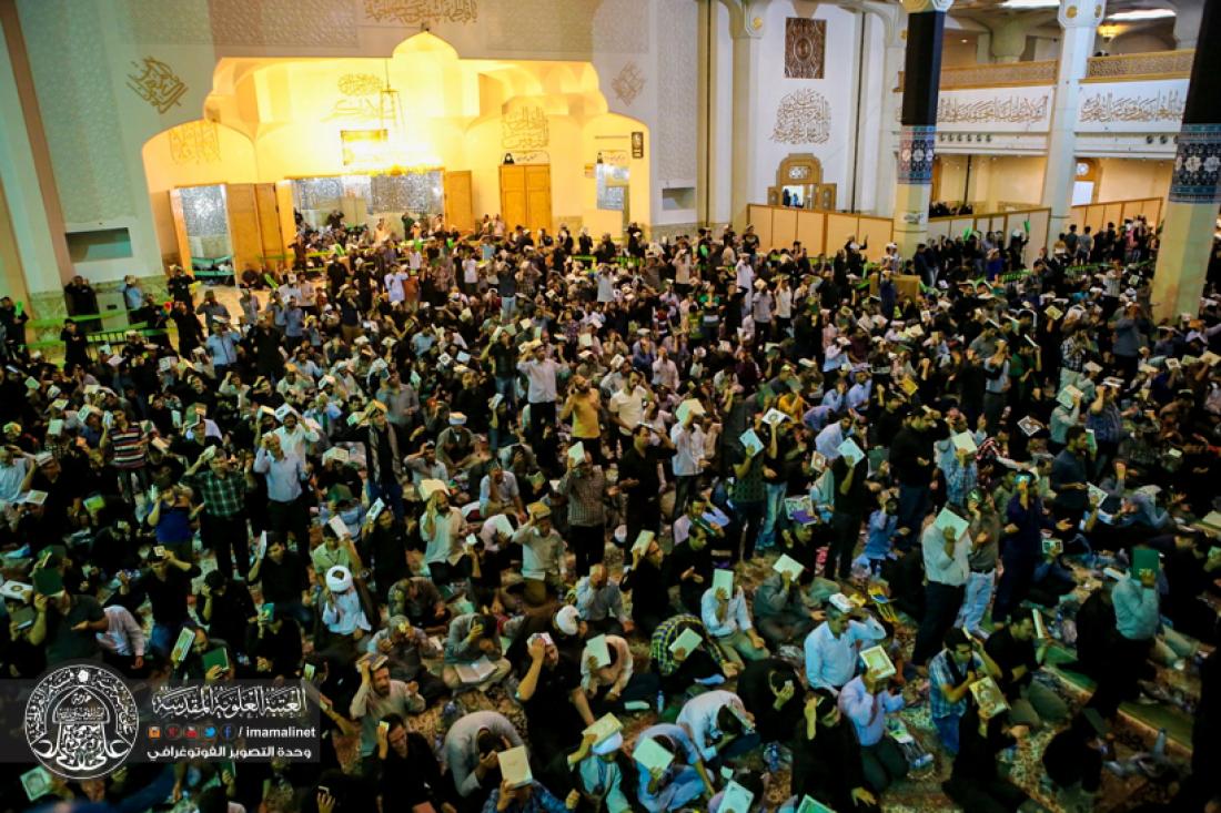 تقرير مصور : اعمال ليلة القدر في مرقد السيدة معصومة سلام الله عليها في قم المقدسة  | 