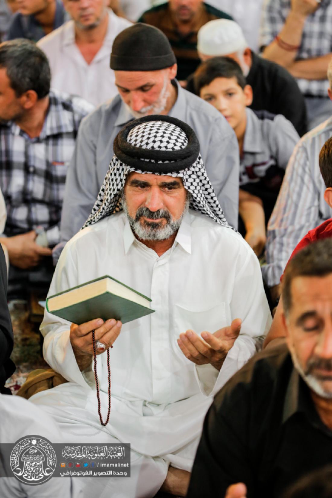 تقرير مصور : اعمال الليلة الثالثة من ليالي القدر المباركة في الصحن العلوي المطهر  | 