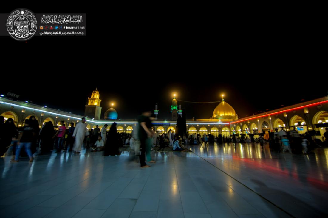 تقرير مصور : الختمة القرانية الرمضانية السنوية في مسجد الكوفة المعظم  | 