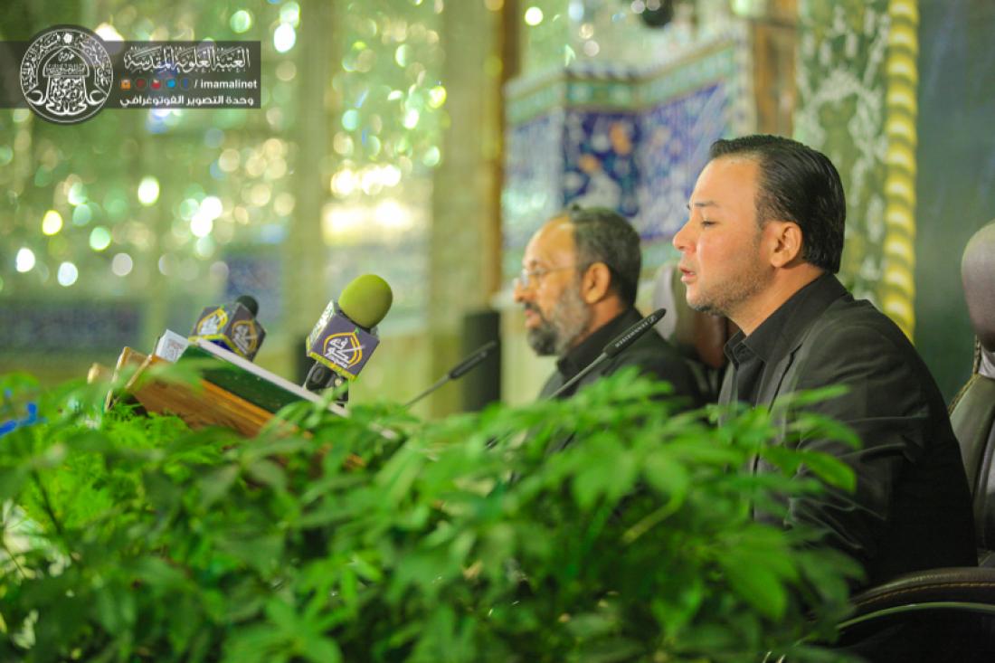 تقرير مصور : الختمة القرانية الرمضانية السنوية في مسجد الكوفة المعظم  | 