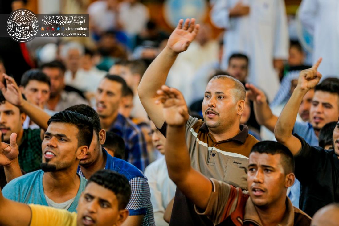 تقرير مصور : فعاليات دار القران الكريم في العتبة العلوية المقدسة في اخر ليلة من رمضان المبارك  | 