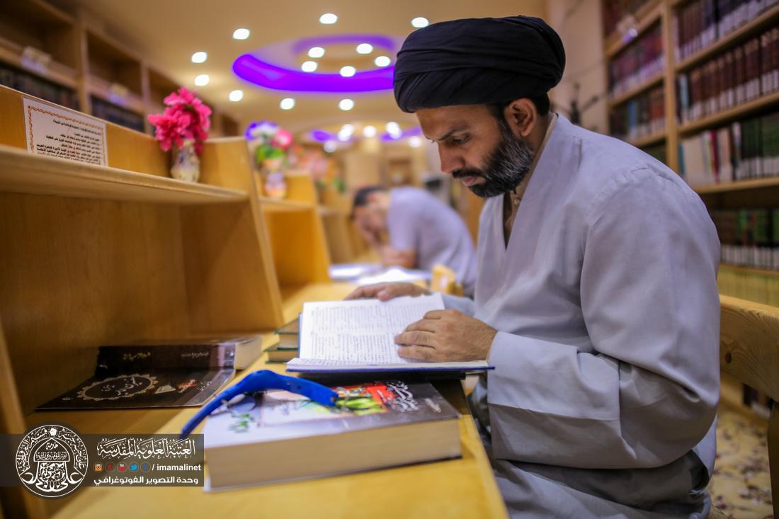 تقرير مصور : مكتبة الروضة الحيدرية المقدسة  | 
