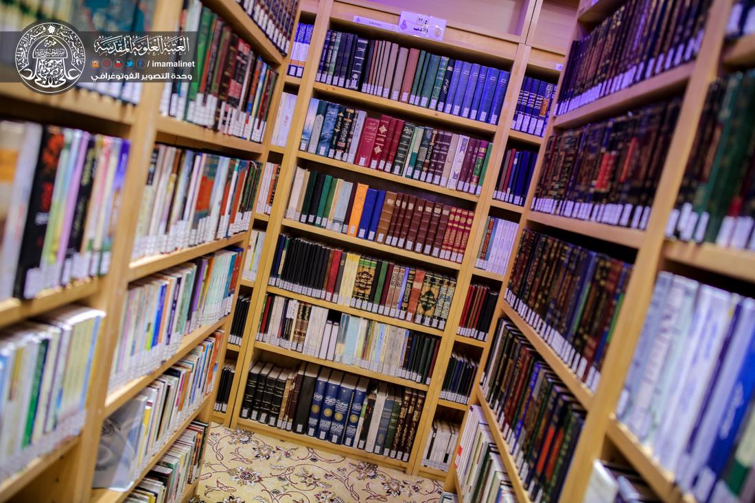 تقرير مصور : مكتبة الروضة الحيدرية المقدسة  | 