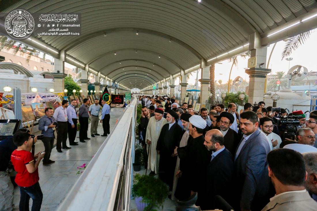 تقرير مصور : مهرجان الامام الباقر {ع} الثقافي السنوي في العتبة العباسيه المقدسة  | 