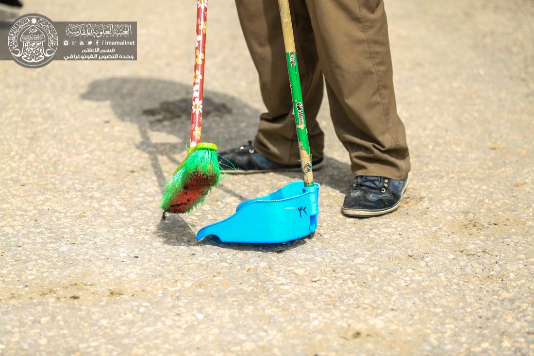 تقرير مصور : خدمات الزائرين في منطقة الحولي التابعة الى العتبة العلوية المقدسة  | 