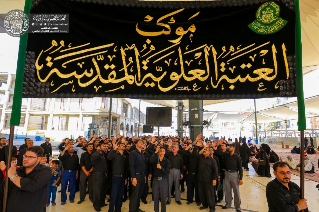 تقرير مصور : انطلاق موكب العتبة العلوية المقدسة في ذكرى استشهاد الامام جعفر الصادق سلام الله عليه | 