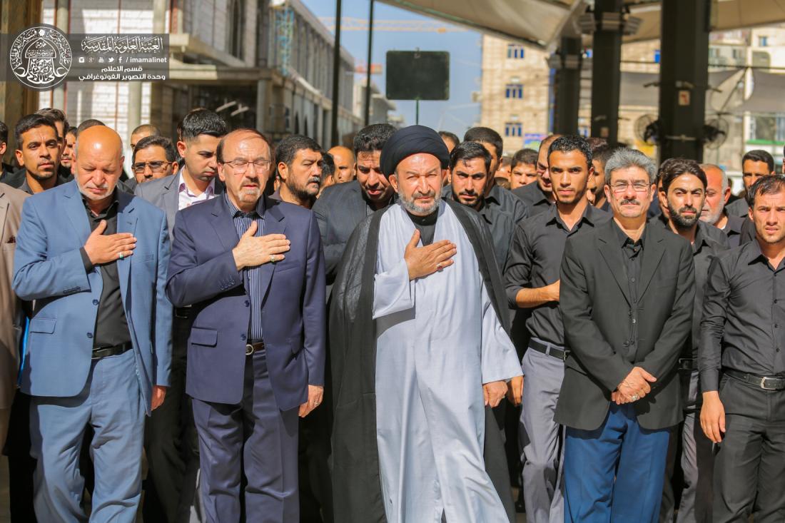 تقرير مصور : انطلاق موكب العتبة العلوية المقدسة في ذكرى استشهاد الامام جعفر الصادق سلام الله عليه | 