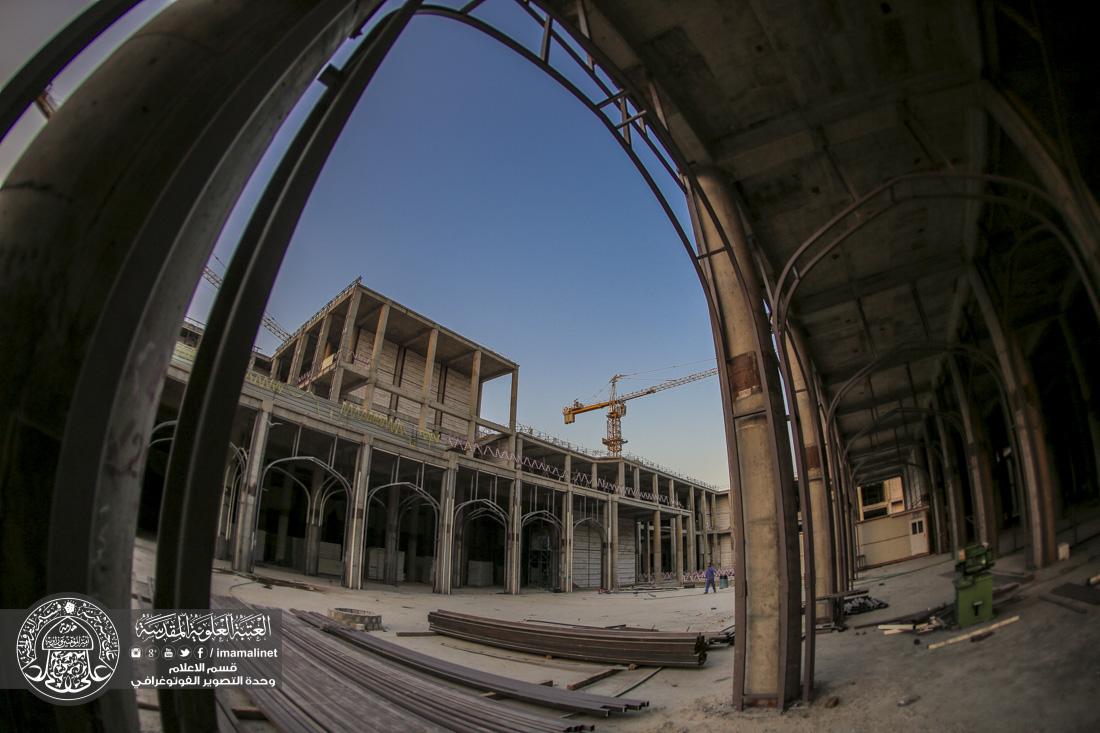 تقرير مصور : استمرار العمل في صحن السيدة فاطمة الزهراء سلام الله عليها في القسم الثاني والنفق التابع للتوسعة الجديده  | 