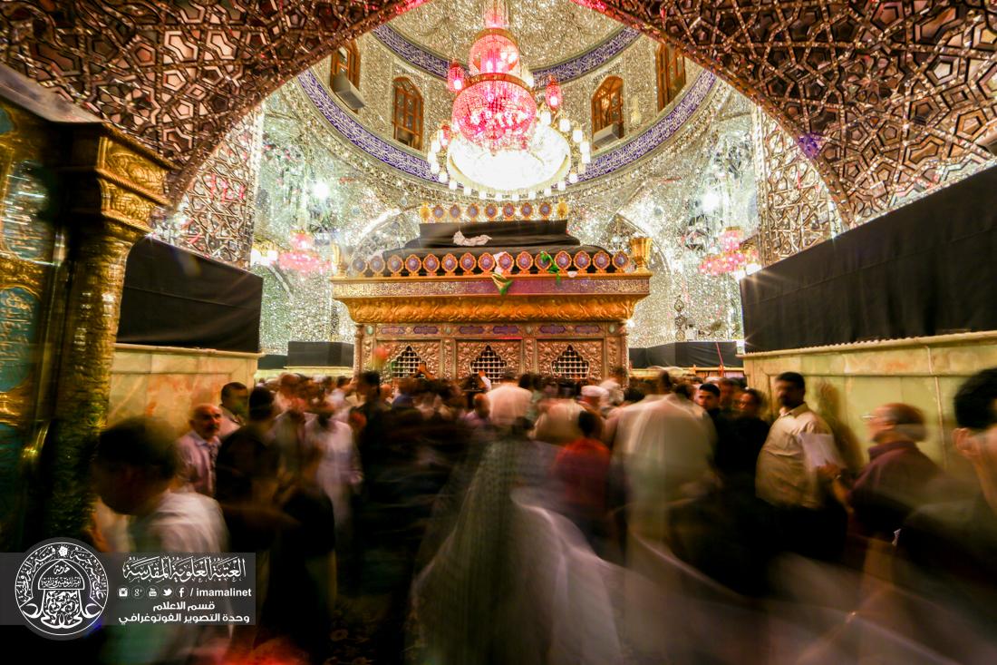 تقرير مصور : الاجواء في مسجد الكوفة المعظم في ذكرى شهادة سفير الامام الحسين سلام الله عليه مسلم ابن عقيل عليه السلام  | 