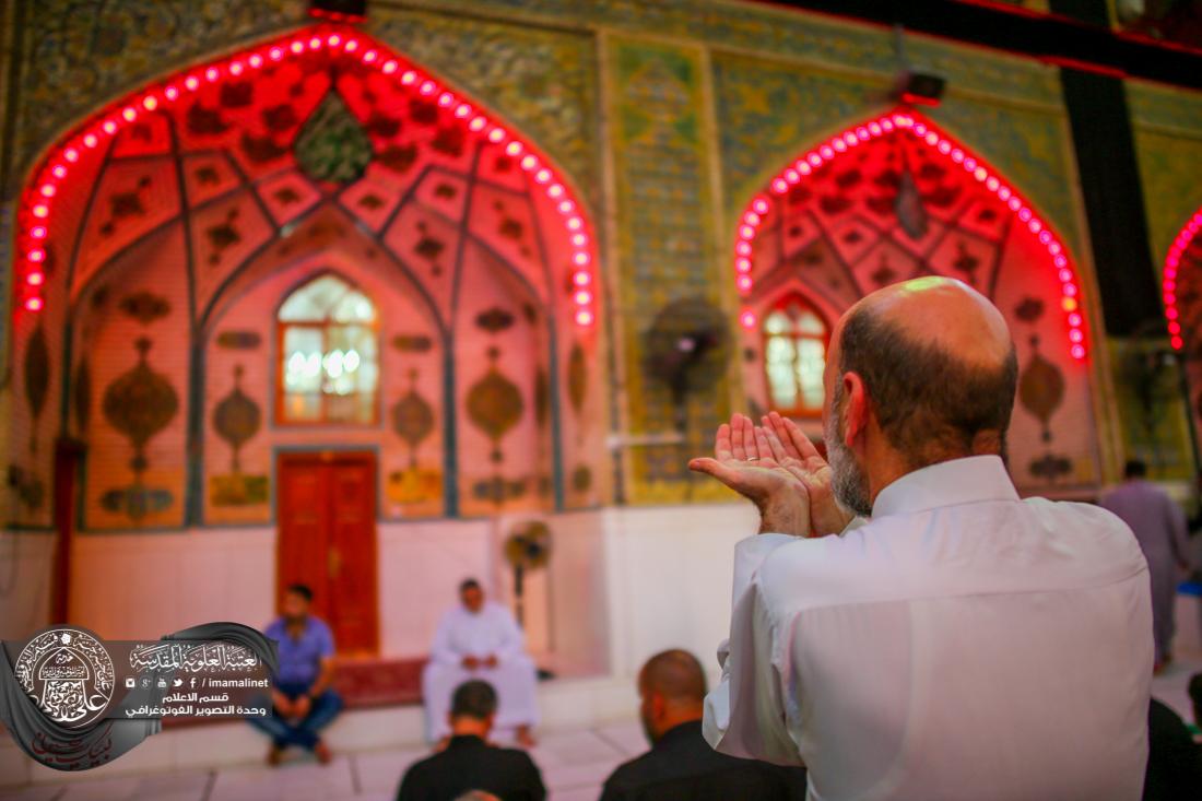 تقرير مصور : الاجواء الايمانية في العتبة العلوية المقدسة في ذكرى شهر انتصار الدم على السيف شهر محرم الحرام  | 