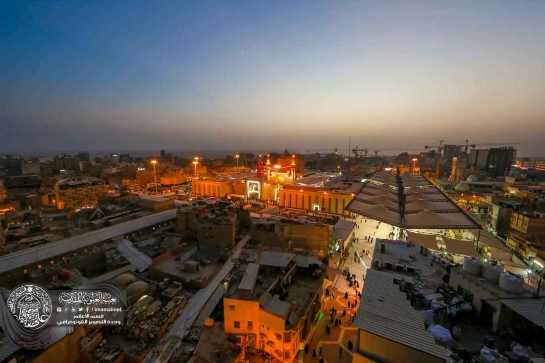 تقرير مصور : مدينة النجف الاشرف تتشح بالسواد في شهر محرم الحرام | 