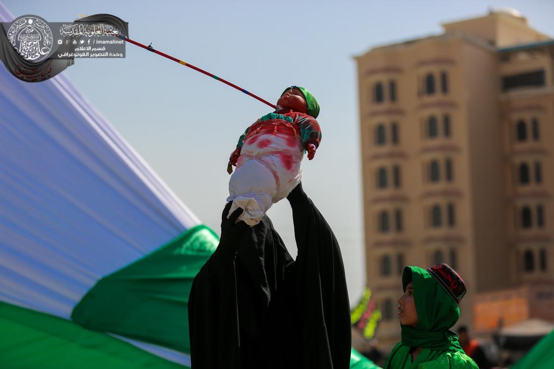 تقرير مصور : التشابيه في يوم العاشر من شهر محرم الحرام في النجف الاشرف | 