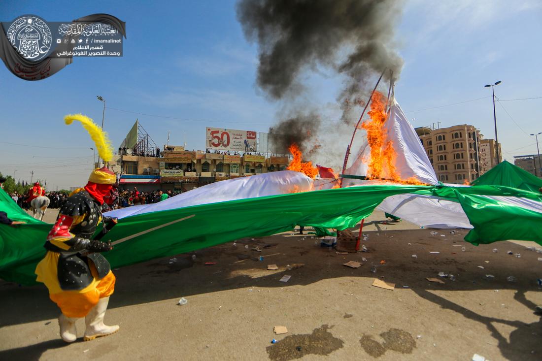 تقرير مصور : التشابيه في يوم العاشر من شهر محرم الحرام في النجف الاشرف | 