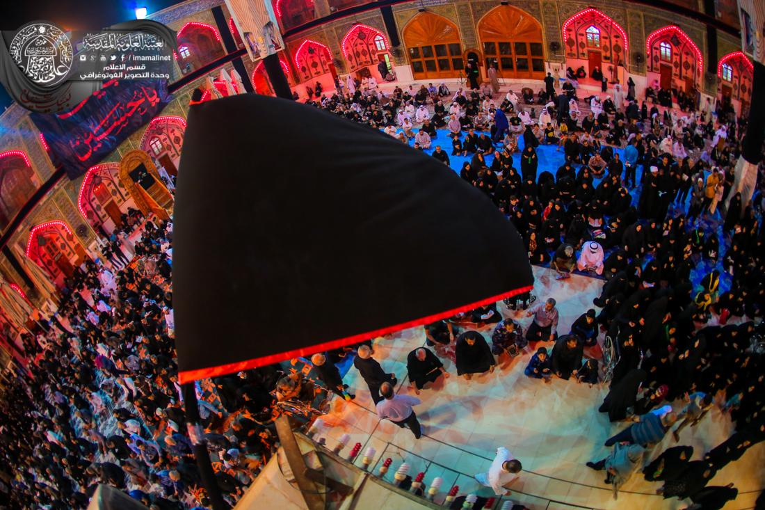 تقرير مصور : اجواء الحزن في العتبة العلوية المقدسة | 