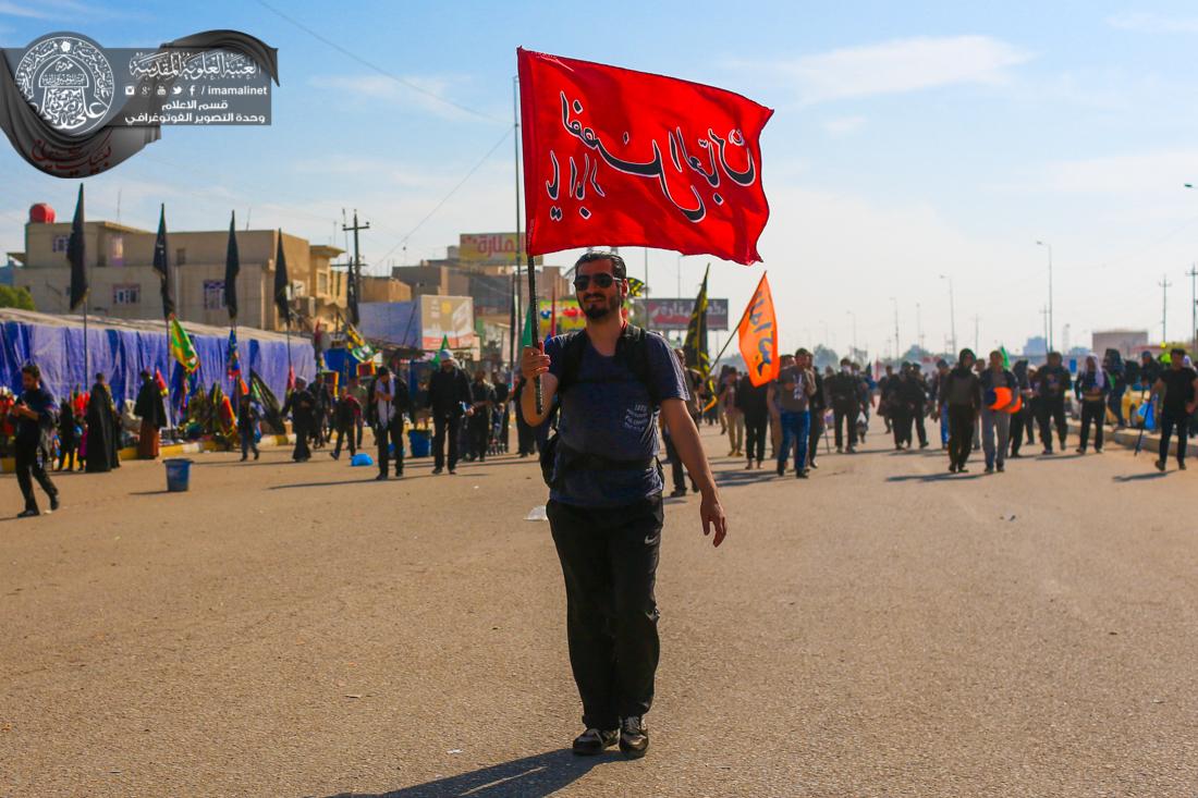 تقرير مصور : قوافل العشق الحسيني نحو قبلة الاحرار | 