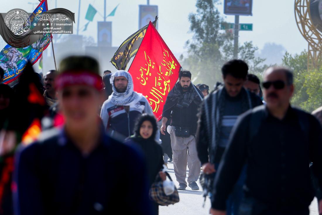 تقرير مصور : قوافل العشق الحسيني نحو قبلة الاحرار | 