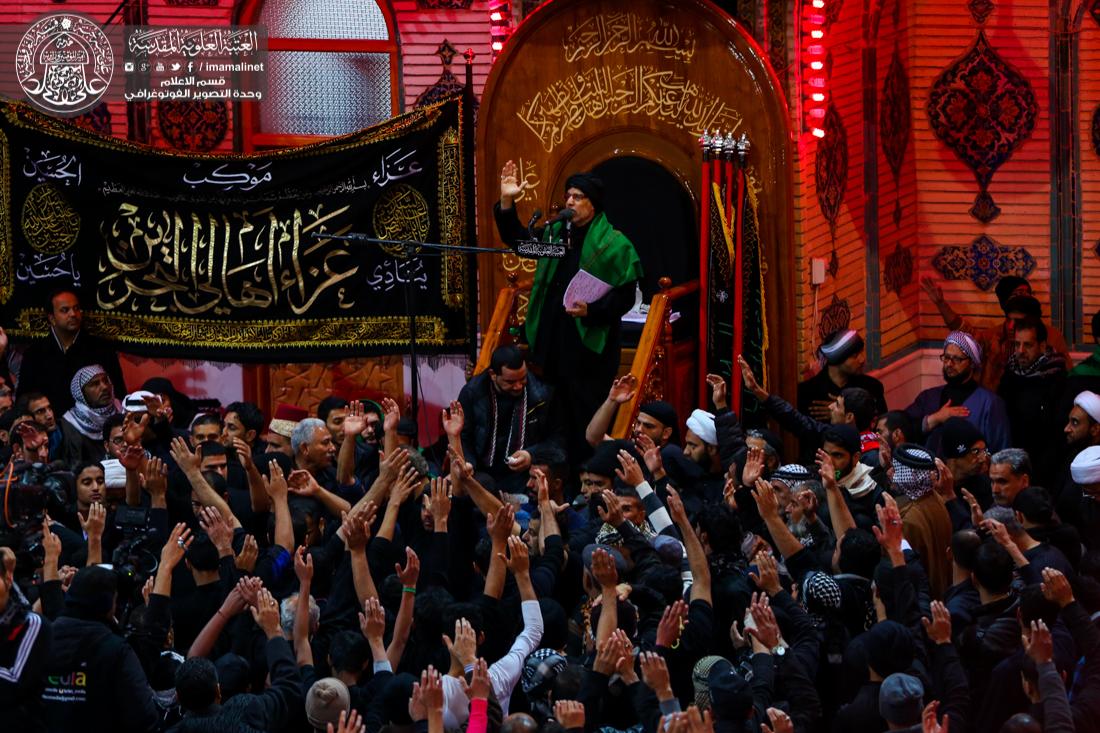 تقرير مصور : توافد المواكب الحسينية الى الصحن الحيدري الشريف لتعزية الامام علي (عليه السلام) بذكرى إستشهاد النبي الاكرم محمد (صلى الله عليه وآله وسلم) | 