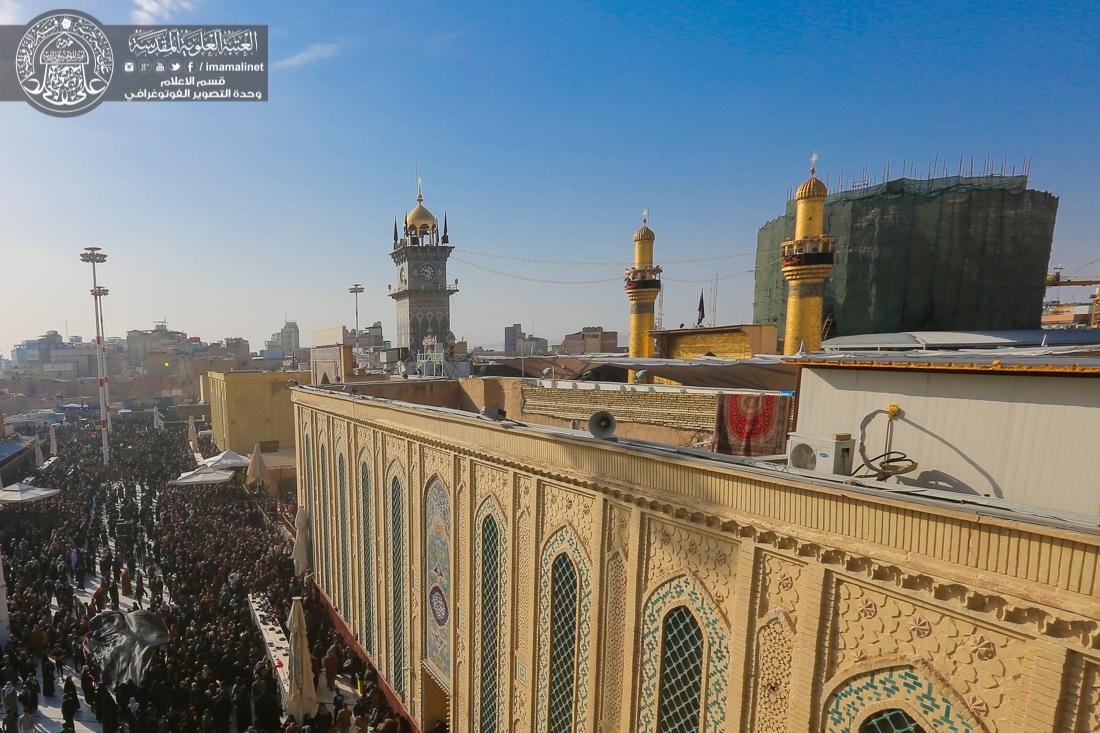 تقرير مصور : مراسم ذكرى وفاة الرسول الاكرم محمد (صلى الله عليه وآله وسلم) في النجف الاشرف | 