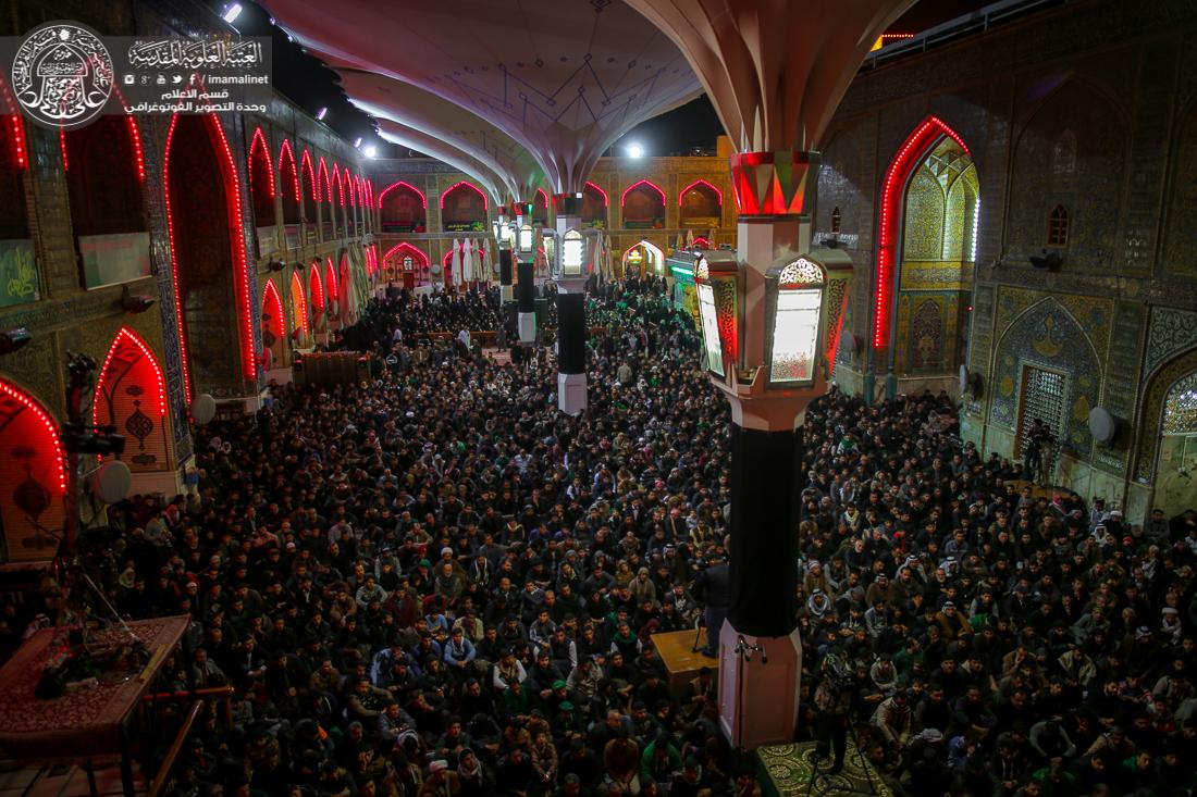 تقرير مصور : موكب النجف الأشرف يجدد العزاء بمناسبة إستشهاد فاطمة الزهراء (عليها السلام) لليلة الثانية على التوالي في العتبة العلوية المقدسة | 