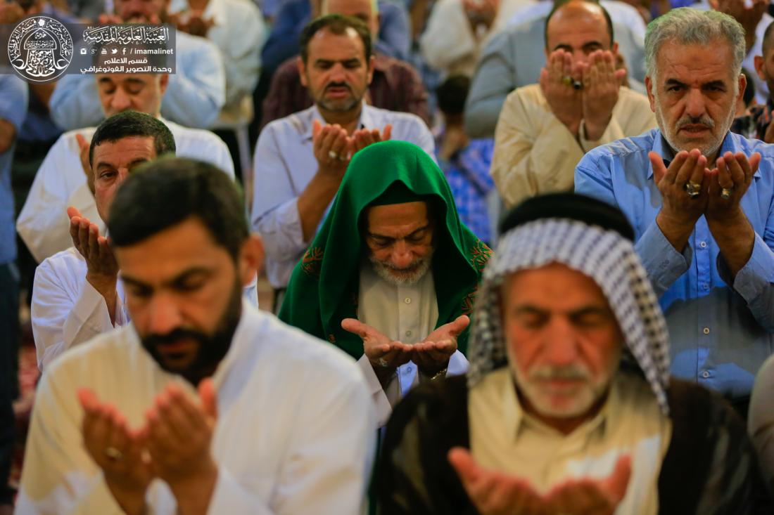 صلاة الفجر في رحاب الصحن الحيدري الشريف | 