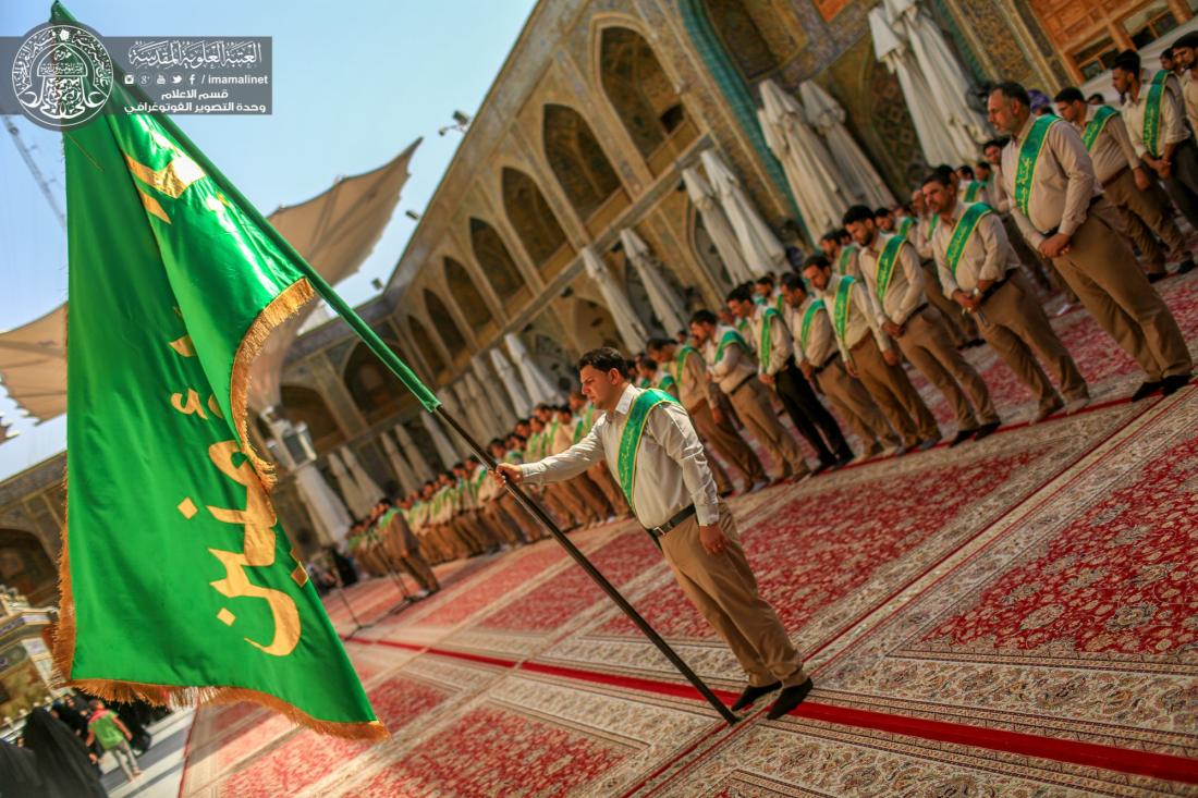 الزيارة الصباحية اليومية في رحاب مرقد أمير المؤمنين سلام الله عليه | 