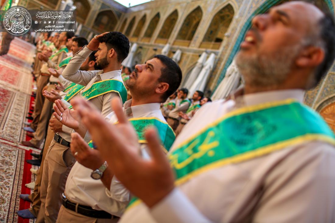 الزيارة الصباحية اليومية في رحاب مرقد أمير المؤمنين سلام الله عليه | 