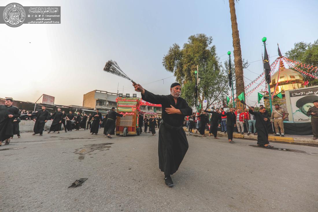 المواكب الحسينية في محافظة بابل تحيي الليلة السابعة من شهر محرم الحرام  1439هـ . | 