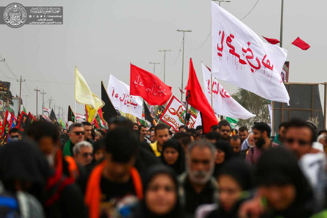 توافد الحشود المليونية نحو كربلاء المقدسة | 