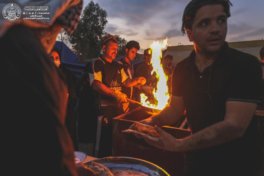 ليلاً ونهاراً أنصار الإمام الحسين (عليه السلام) يواصلون مسيرتهم إلى كربلاء الخلود | 