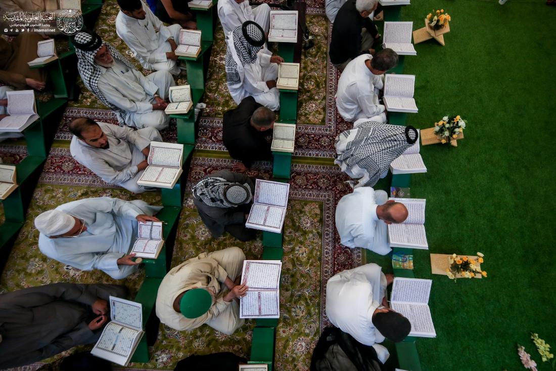 الختمة القرآنية المباركة في ختام شهر رمضان المبارك | 