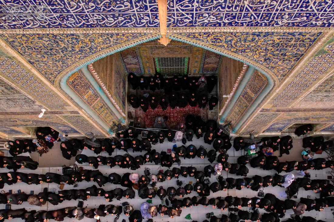 مراسم إقامة صلاة عيد الفطر المبارك في رحاب مرقد المولى أمير المؤمنين (عليه السلام) | 