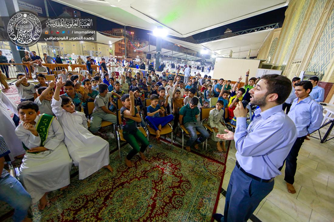 تقرير مصور : دار القران الكريم يقيم برنامج الزائر الصغير على طول ايام شهر رمضان المبارك  | 