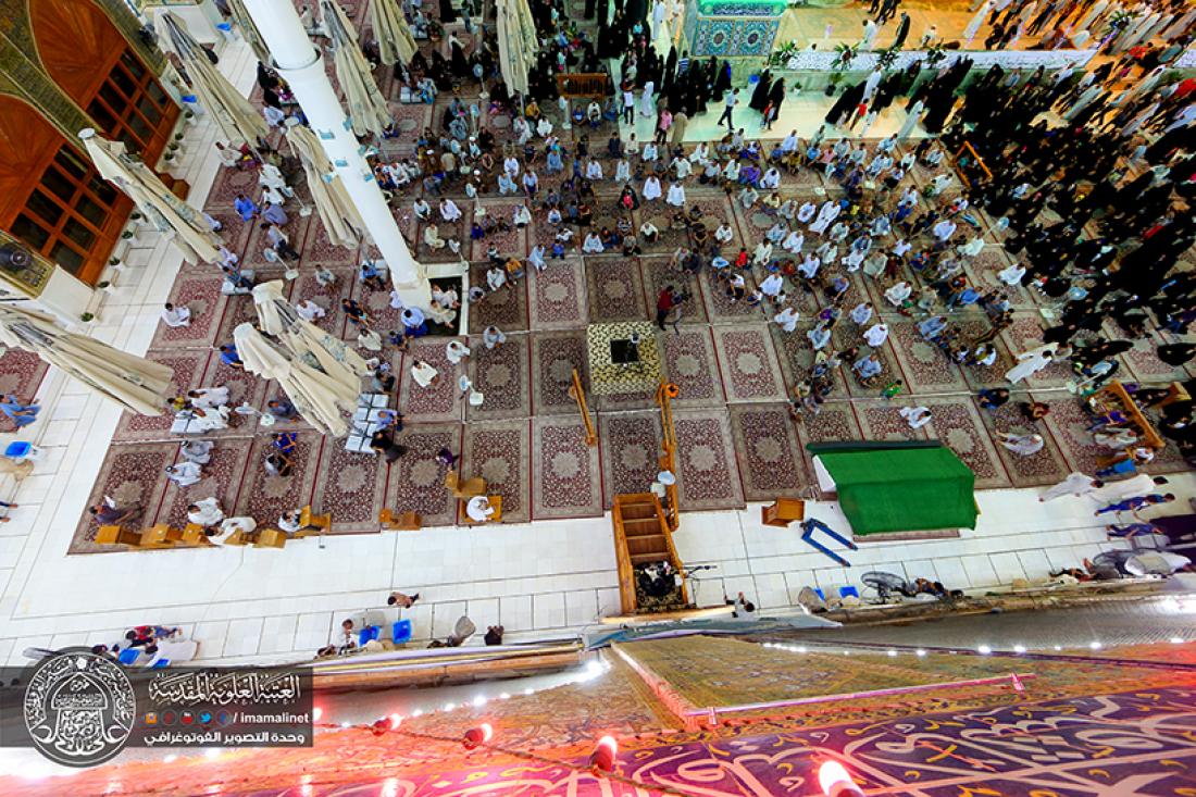 تقرير مصور : المحاضرة الدينية للسيد رشيد الحسيني في العتبة العلوية المقدسة  | 
