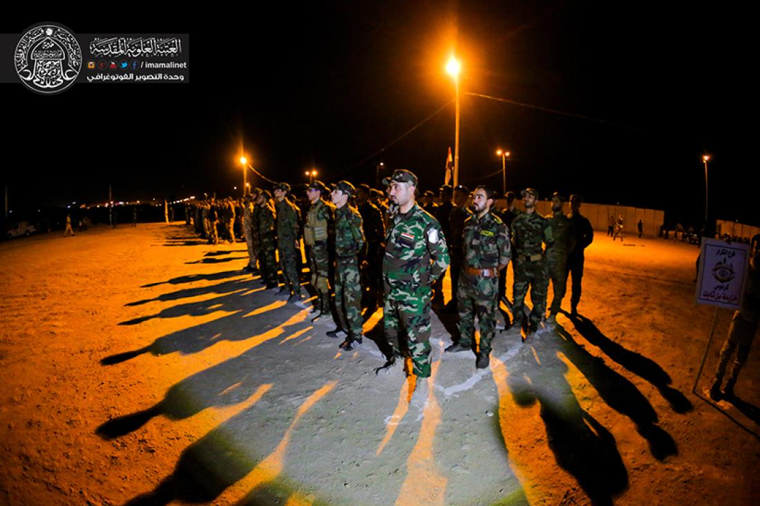 تقرير مصور : تخرج الدوره الثالثة من فوج الكرار التابع الى فرقة الامام علي {ع}  القتالية  | 