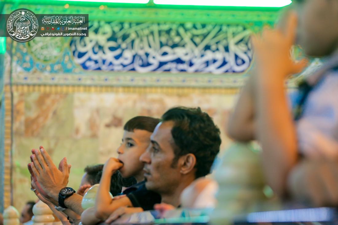 تقرير مصور : فعاليات دار القران الكريم في العتبة العلوية المقدسة في اخر ليلة من رمضان المبارك  | 